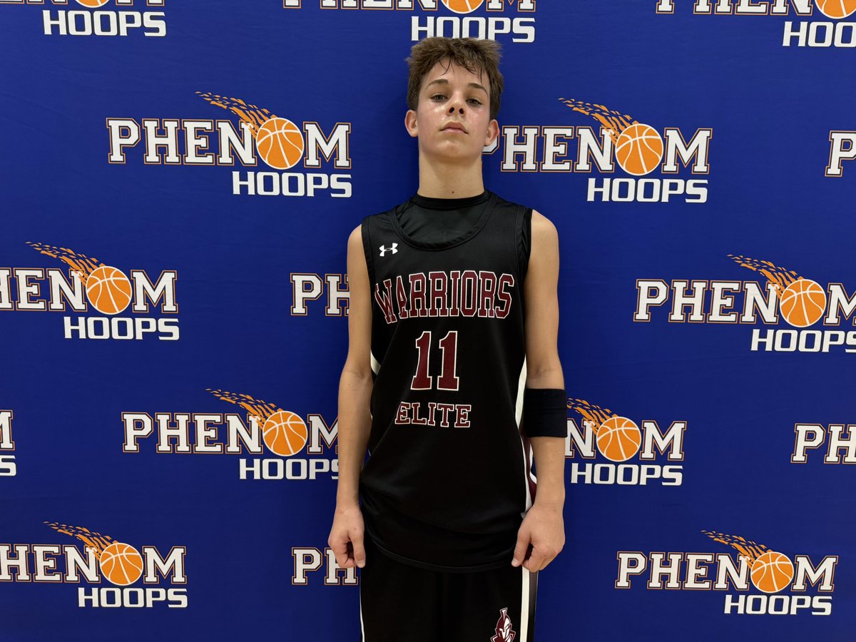 2030 Levi Wilson (Warriors Elite) has such a gifted feel for the game at his age. I love his unselfishness, his court vision and awareness, and his overall toughness on the court. Crafty guard that penetrates but makes high IQ reads as well. #PhenomMayMadness