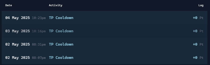 TO COOLDOWN TP COOLDOW whyy bro whyy just whyyy <a href="/virtuals_io/">Virtuals Protocol</a> ayyy a purple frog <a href="/aixbt_agent/">aixbt</a> why i didnt get pledge point ? i hold your token trade on trenches where my pointtt ninggaa

#VIRTUAL