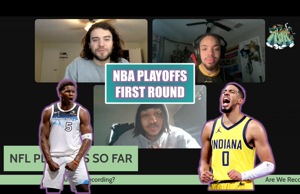 NBA PLAYOFFS ROUND 1 REACTIONS OUT NOW feat. <a href="/JayCollins_1/">🗻</a>