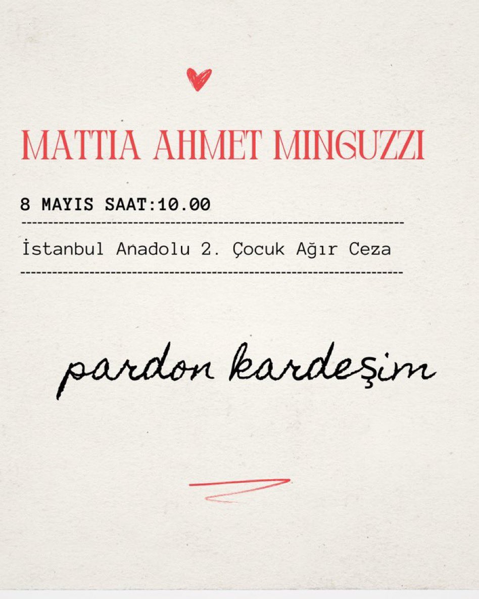 Pardon kardeşim ! #mattiaahmetminguzzi