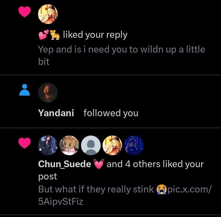 sinaking_1's tweet image. Tyla girl you have understand i have to stan Yandani too I'm not even joking like