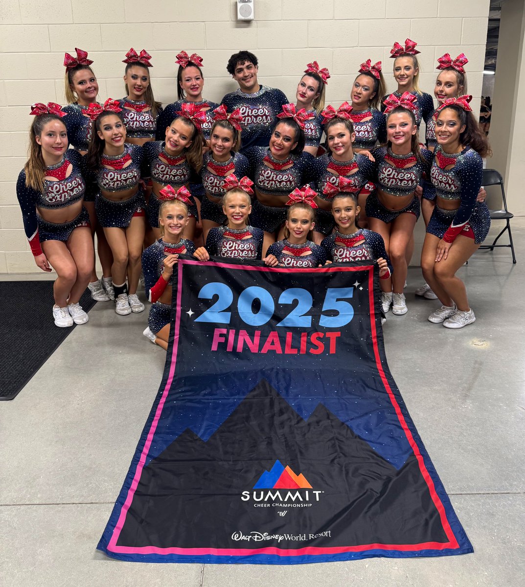 CheerExpressFla's tweet image. Congratulations to Bomb Squad on their 4th Place finish at The Summit in Orlando today. Great performances ladies and gentleman.