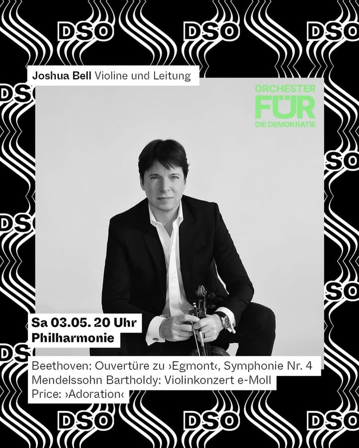 Tune in now to hear the broadcast of last night's concert with DSO Berlin, featuring music by Beethoven, Mendelssohn and Price! 
▶️ bit.ly/42GqFIN