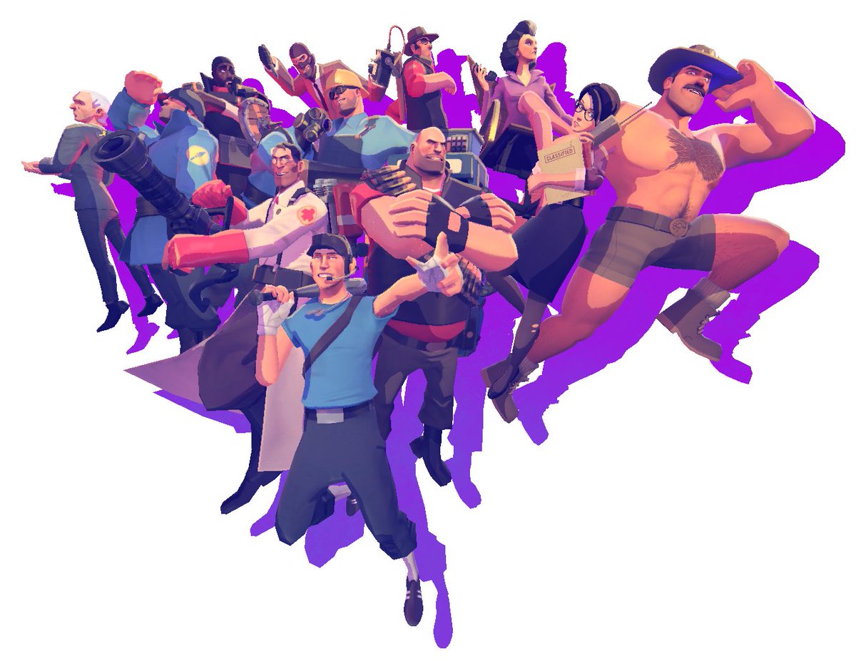 ST4ROFM0URNING's tweet image. Needed this for something lmao #TF2