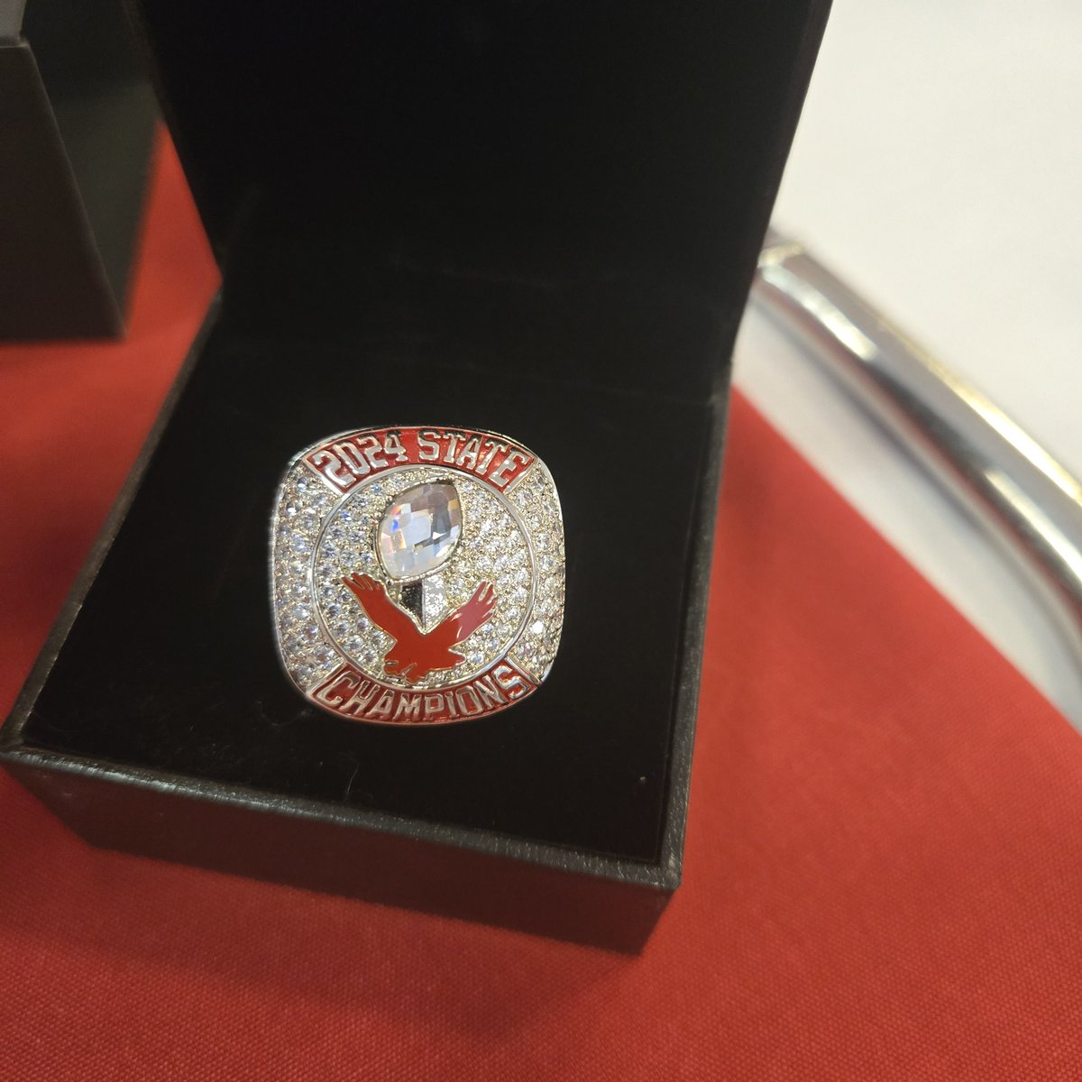 HHSHawksFB's tweet photo. It is a GREAT day to be a HAWK!!!

💍💍💍
🦅🦅🦅 https://t.co/NX5r9G3lzb