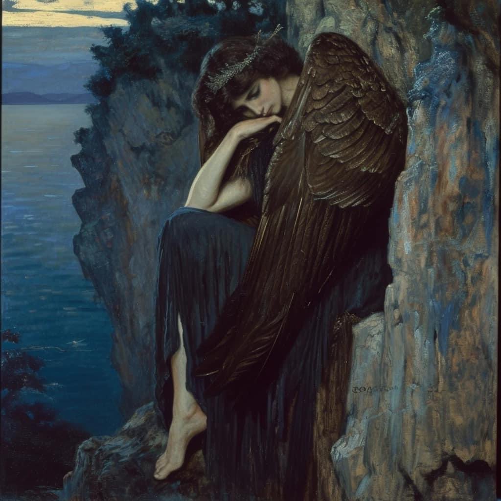 A sentinel of dreams, whispering silent things