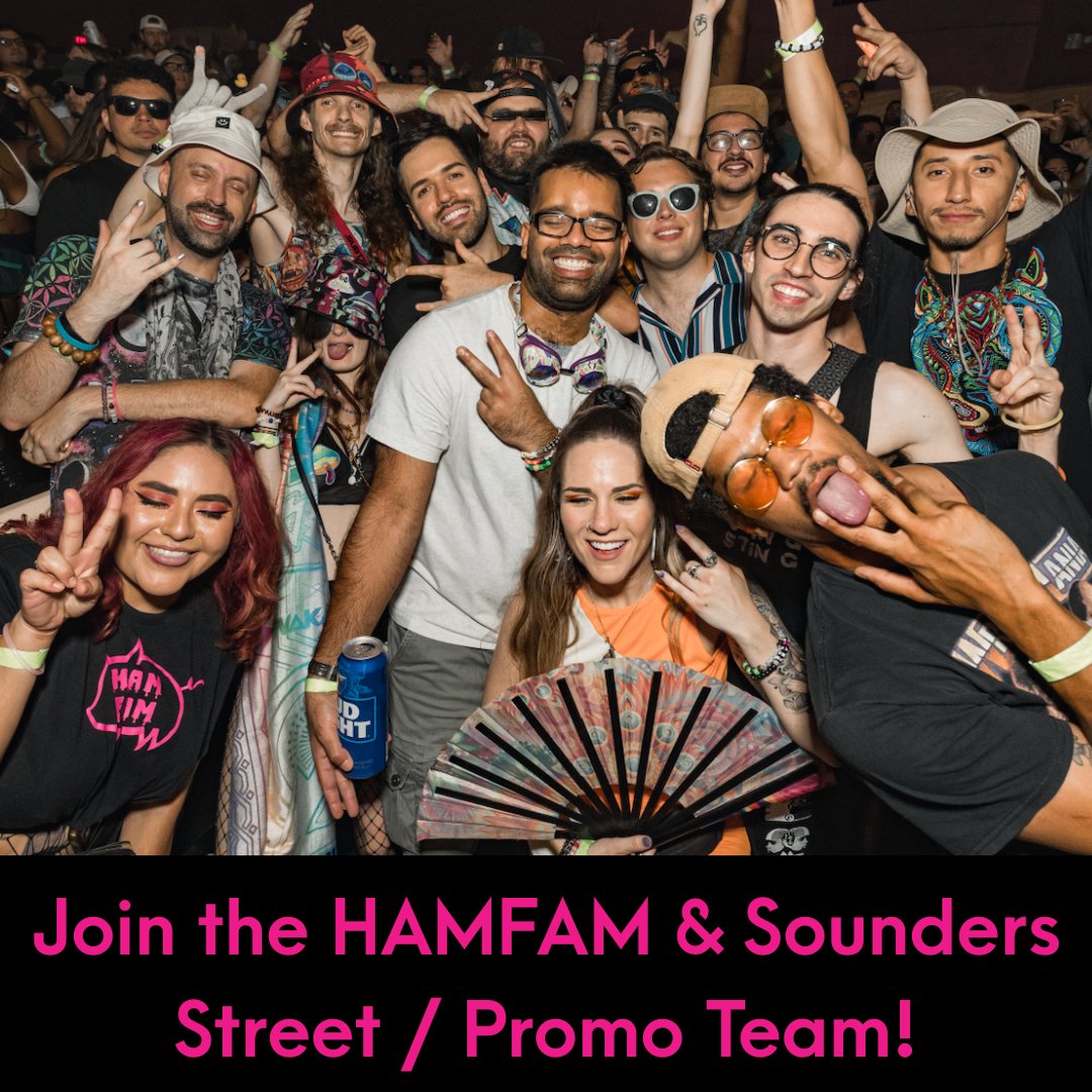 Get paid, free shows, and more? Say less! 👀 This is your chance to get more involved with the Dallas EDM community! 🐷

We want YOU to be a HAMBASSADOR with us. Click now to apply!

soundersdallas.com/blogs/news/joi…