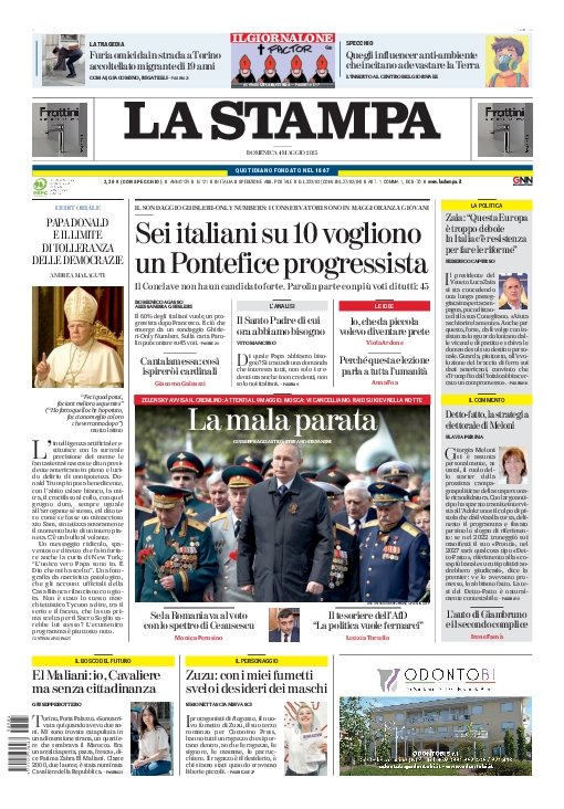 ParragaUIO's tweet photo. #Política y #religión se enfrentan antes del #Cónclave
CRUCES FUERTES ENTRE #PAPABLES CONSERVADORES Y PROGRESISTAS
Las "bancadas" llegan enfrentadas al 7 mayo, día que arranca la elección del sucesor del #Papa #Francisco cuyo papado es criticado abiertamente por conservadores. https://t.co/EGDchVwSqa