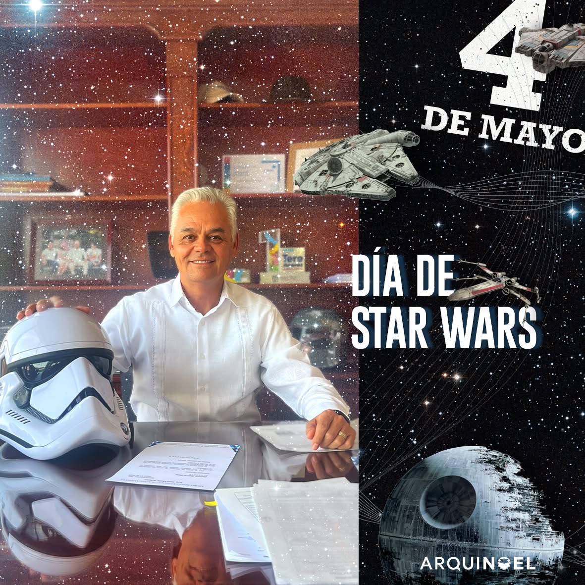 Que la fuerza (del Agua 💦) te acompañe.
