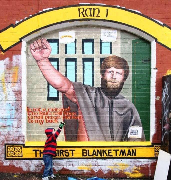 PHOTO | Kieran Nugent, the first Blanketman, died 25 years ago today. 

(Kieran Nugent was an Irish volunteer in the Provisional Irish Republican Army (IRA) and best known for being the first IRA 'blanket man' in the Maze Prison in Northern Ireland. When sentenced to three years