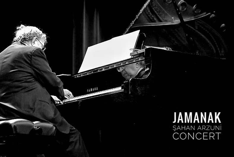 Ünlü piyano ustası Şahan Arzuni " 2  Mayıs 2025 Cuma günü Notre-Dama de Sion Fransız Lisesi gösteri salonunda KADINLARDAN " ismiyle bir performans gerçekleştirdi