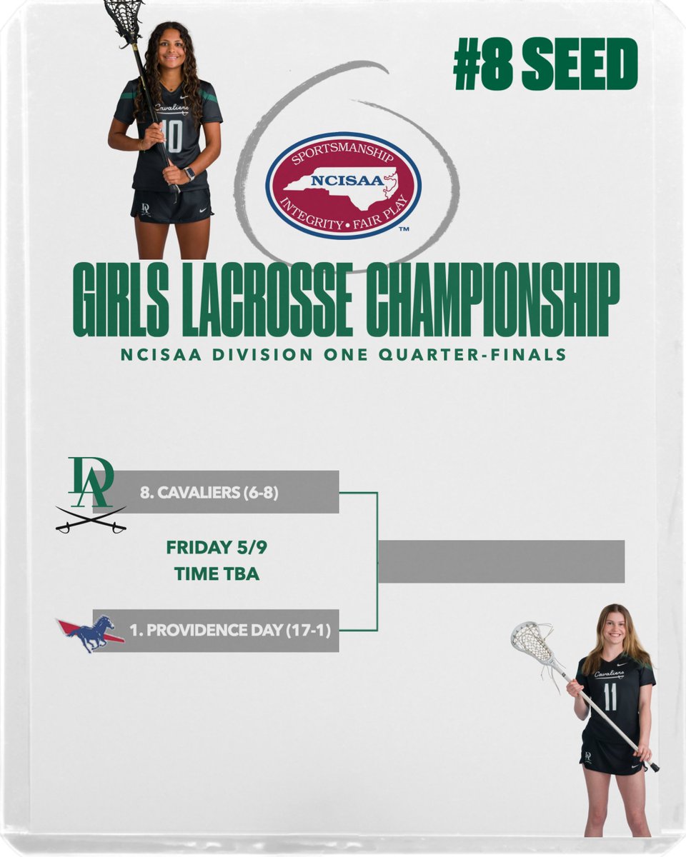 Durham Academy Athletics (@daathletics) on Twitter photo Girls Lax, fresh of their big road win over St. Mary's to clinch a share of the TISAC crown is the #8 seed and will head to top seeded <a href="/ChargersPDS/">PDS Athletics</a> on Friday in the state quarters Girls Lax, fresh of their big road win over St. Mary's to clinch a share of the TISAC crown is the #8 seed and will head to top seeded <a href="/ChargersPDS/">PDS Athletics</a> on Friday in the state quarters