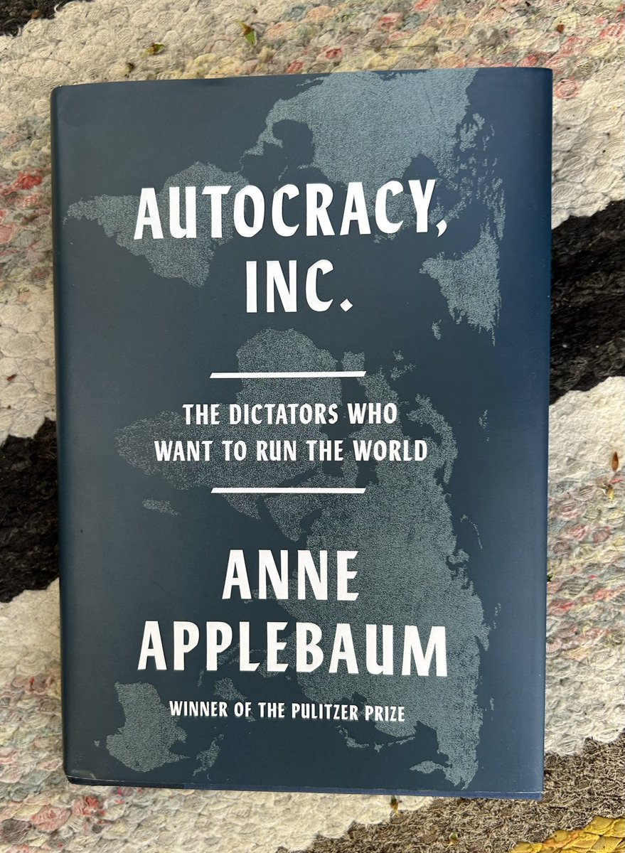 “A world in which autocracies work together to stay in power, work together to promote their system, and work together to damage democracies is not some distant dystopia. That world is the one we are living in right now.” <a href="/anneapplebaum/">Anne Applebaum</a>