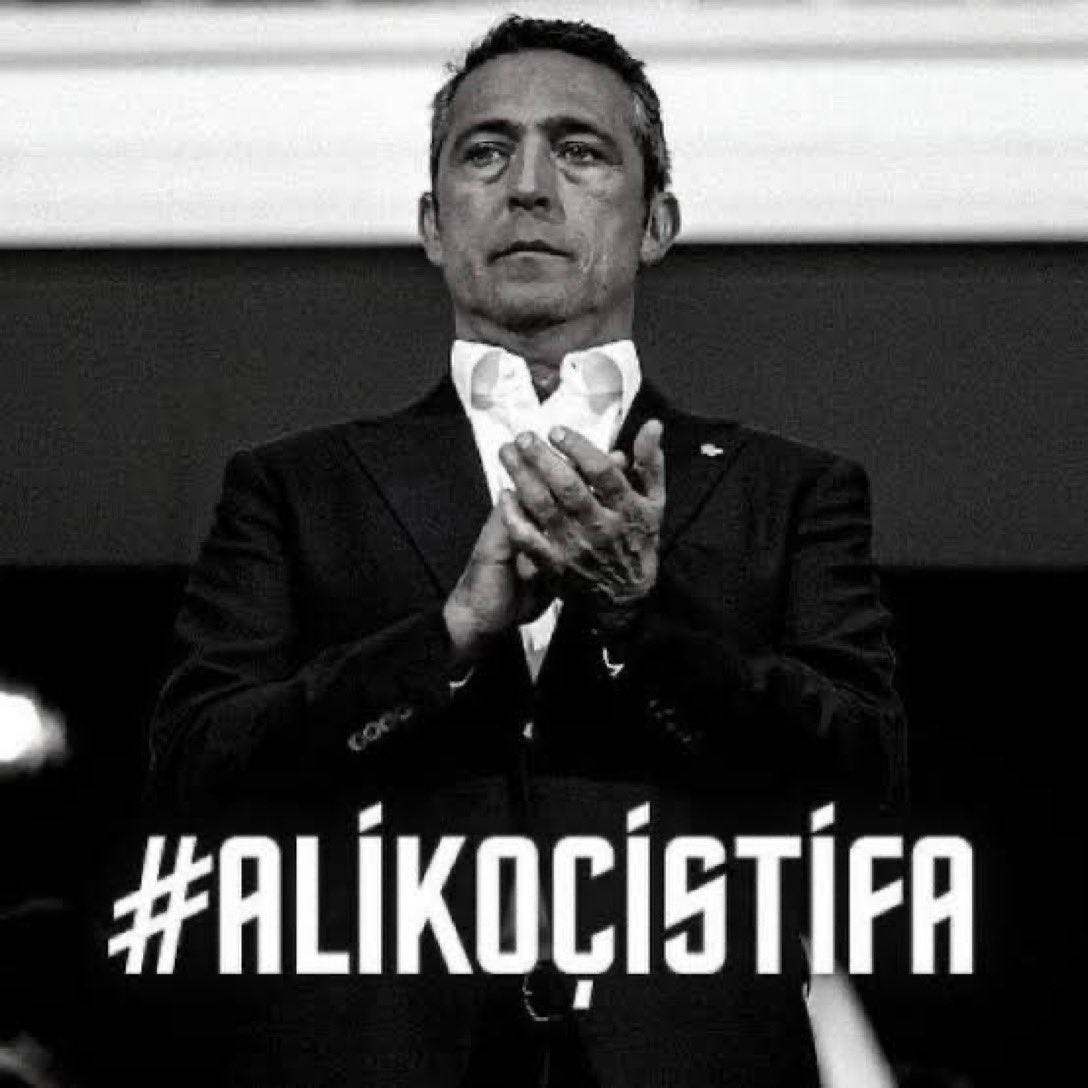 Hepiniz defolup gideceksiniz #AliKocİstifa