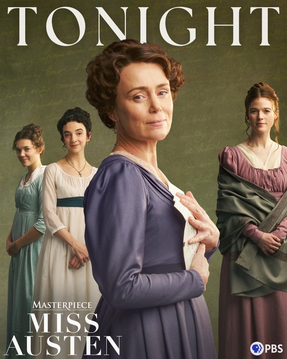 "Prepare yourself for a house full of Austens!" Beginning tonight, experience the moving story of sisterhood, legacy, and love in the new series, #MissAustenPBS, premiering at 9/8c on MASTERPIECE <a href="/PBS/">PBS</a>.