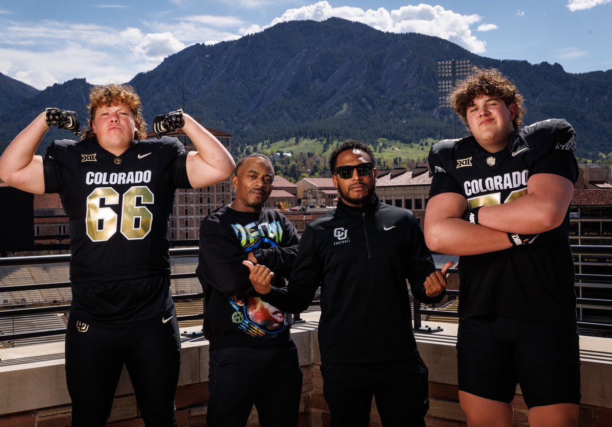We Coming 🦬 (@skobuffsgobuffs) on Twitter photo The Hometown Duo 👀
- 6’5 4⭐️ OL Breck Kolojay is from Colorado
- 6’5 4⭐️ OL Deacon Schmitt is from Colorado
📷 : <a href="/breck_kolojay/">Breck Kolojay</a> The Hometown Duo 👀
- 6’5 4⭐️ OL Breck Kolojay is from Colorado
- 6’5 4⭐️ OL Deacon Schmitt is from Colorado
📷 : <a href="/breck_kolojay/">Breck Kolojay</a>