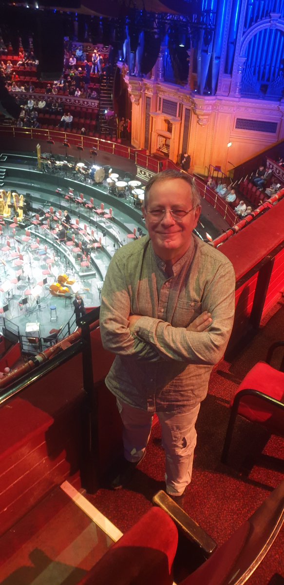 Were you at <a href="/TheRestHistory/">The Rest Is History</a> today <a href="/RoyalAlbertHall/">Royal Albert Hall</a>? So was our conductor! On July 13th, he'll be on the podium for a massive concert of Berlioz, Poulenc and Ravel, featuring 400 singers, the RPO Concert Orchestra, <a href="/nickythespence/">𝐍𝐢𝐜𝐤𝐲 𝐒𝐩𝐞𝐧𝐜𝐞</a> and <a href="/LucyCroweSop/">Lucy Crowe</a>!