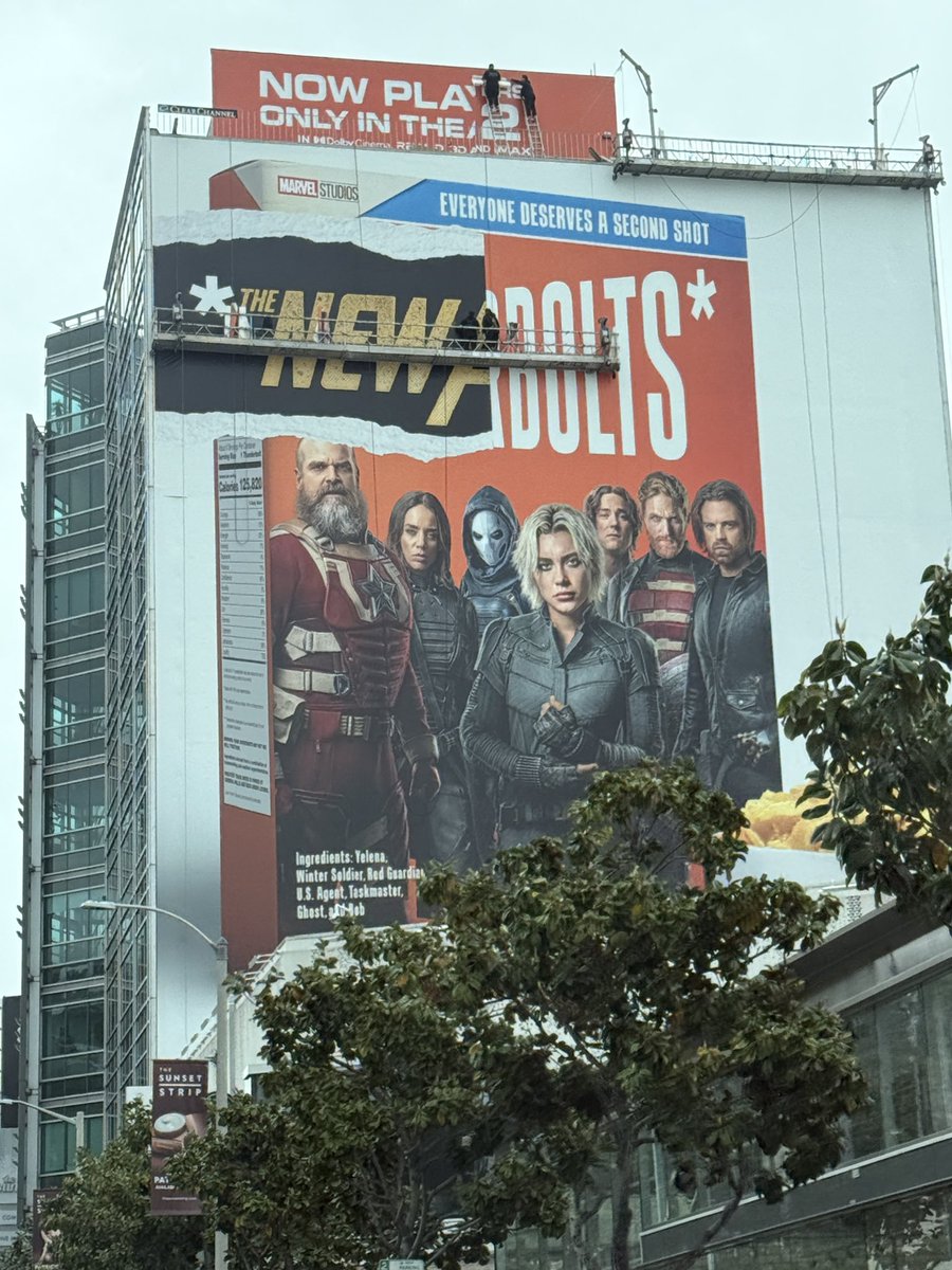 #Thunderbolts billboards are now being updated with the new title

Didn't even wait until the weekend was over 😂

(via <a href="/JarettSays/">Jarett Wieselman</a>)