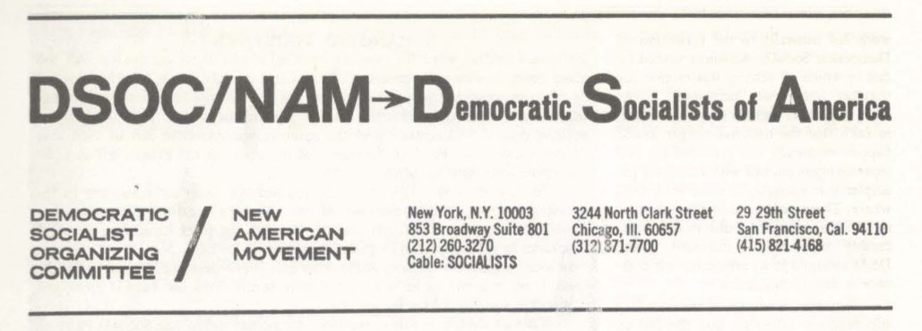 Happy birthday to us! DSA officially incorporated on May 4, 1982 following a merger at the DSOC-NAM Unity Conference on March 20, 1982 in Detroit.