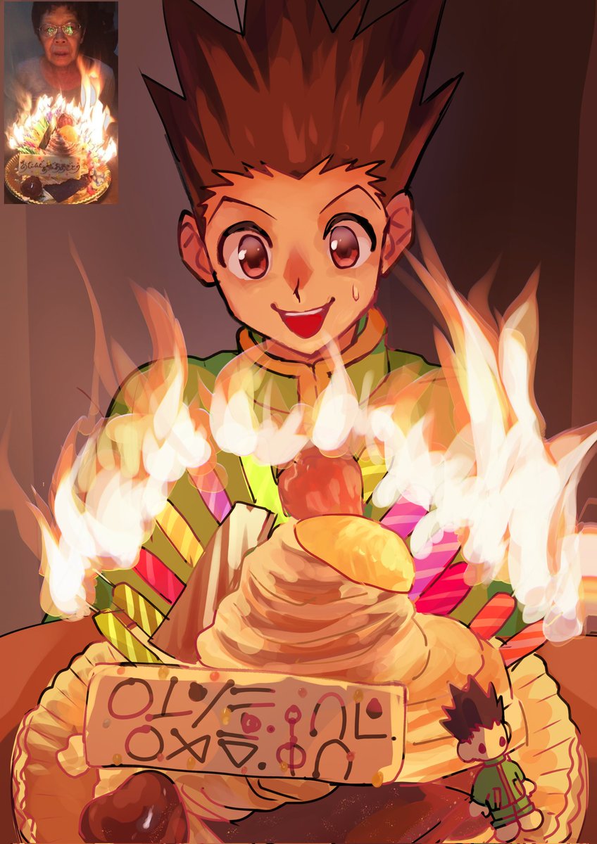 ameamehure321's tweet image. 誕生日おめでとう！
#hxh  #ゴン生誕祭2025