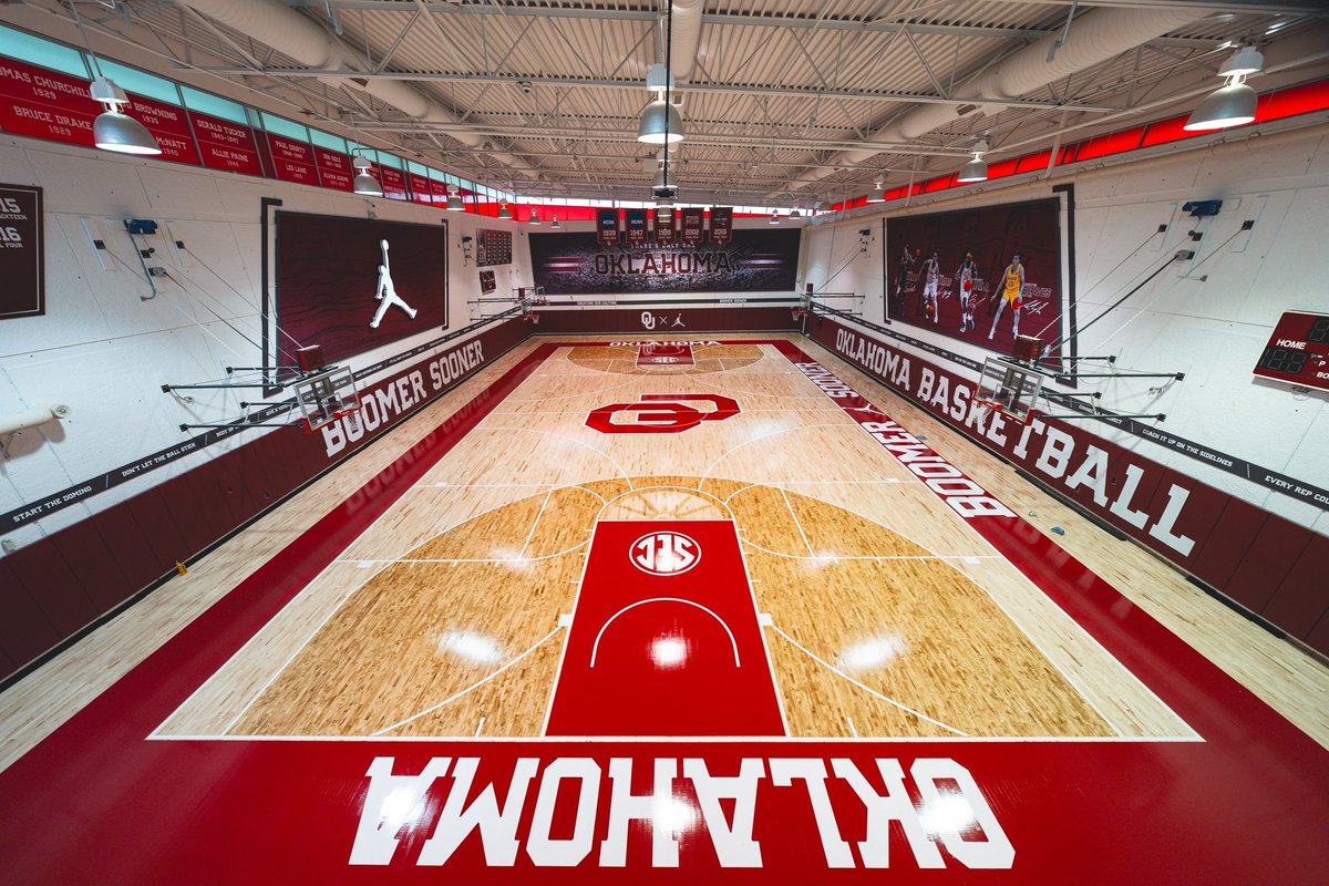Jeremiah Fears, Jalon Moore headed to NBA Draft Combine.

Fresh design to #OU practice court.

Oh yea, an easy A+ for the transfer portal. Win after win after win for Porter Moser, #Sooners basketball.

on3.com/teams/oklahoma…