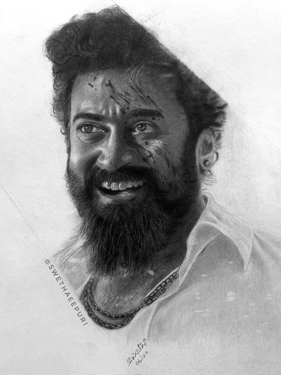 swethaeepuri's tweet image. All @Suriya_offl Drawings done by me:)
Hope you love this...
#swethaeepuri #drawing #Suriya
