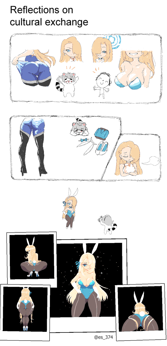 es_374's tweet photo. Bunnysuit Wilhelmina comic
#BrownDust2  #ブラウンダスト2 https://t.co/IYVO3IeicY