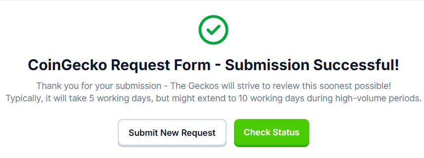 messi10token's tweet photo. CoinGecko Listing Submitted 🚀🚀
ID: CL0405250025
Gecko Terminal: https://t.co/17cf6albCg https://t.co/5vI0ei9S4L