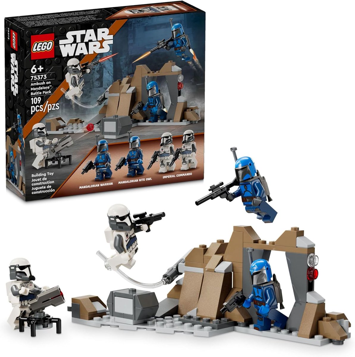 LEGO Star Wars: The Mandalorian Ambush on Mandalore Battle Pack is $18.33 on Amazon lbabi.nz/saszFz #ad

LEGO Star Wars Day Sale amzn.to/3ESxBJK