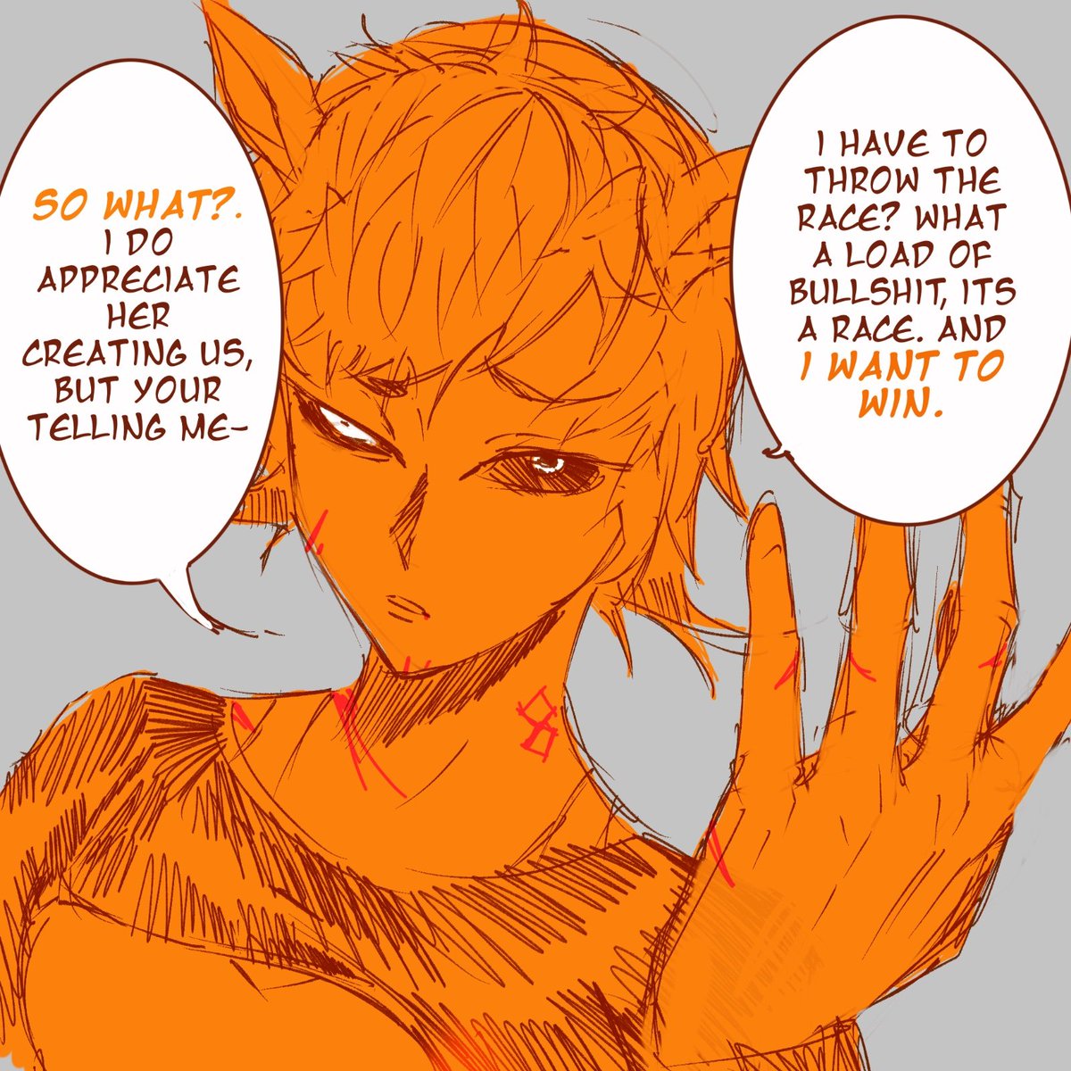 she wants to win #horseracetests  #hrttournament