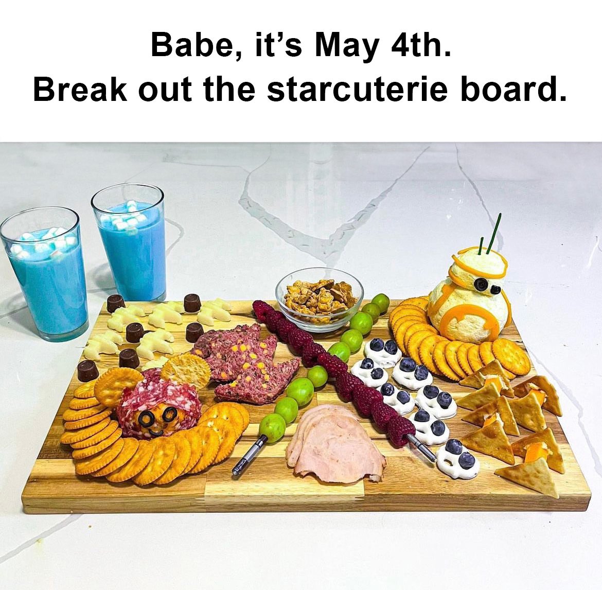 May there 4th be with you! #StarWars
