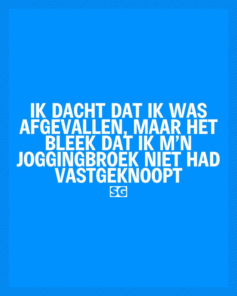 Slechte_grappen's tweet photo. Fitness? Nee joh, gewoon slecht geknoopt ๐
#tekstgrap #humor #fitfail #relatable #grappig #joggingbroek #sgxl #viralgrap https://t.co/uoMMF1Jti1