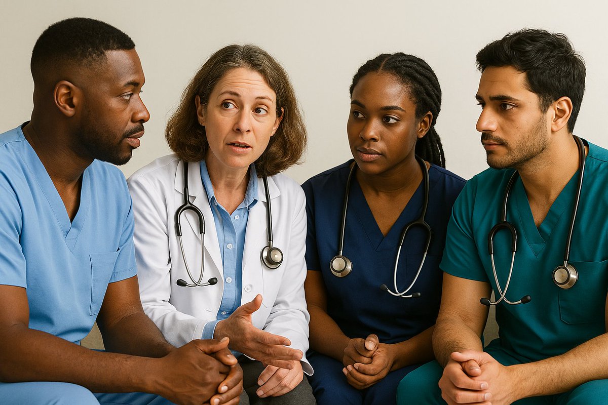 DawnDiverse's tweet image. Polished profiles and perfect posts might make nurse leaders look good but do they change anything?
Real leadership means showing up with honesty, even if it ruffles feathers. Time to trade perfection for power. #NurseLeadership #NHSVoices #AuthenticityMatters