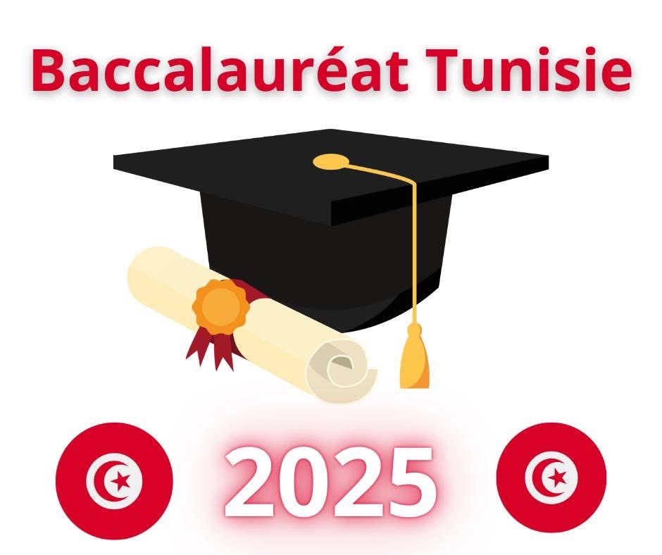 🇹🇳🎓Le ministère de l’Éducation a annoncé que 𝟭𝟰𝟯 𝟵𝟯𝟱 élèves passeront les épreuves du 𝗯𝗮𝗰𝗰𝗮𝗹𝗮𝘂𝗿𝗲́𝗮𝘁 𝗯𝗹𝗮𝗻𝗰, qui débuteront ce 𝗹𝘂𝗻𝗱𝗶 𝟱 𝗺𝗮𝗶 𝟮𝟬𝟮𝟱.
🗓️ Les épreuves écrites auront lieu les 𝟱, 𝟲, 𝟳, 𝟭𝟮, 𝟭𝟯 𝗲𝘁 𝟭𝟰 𝗺𝗮𝗶.
