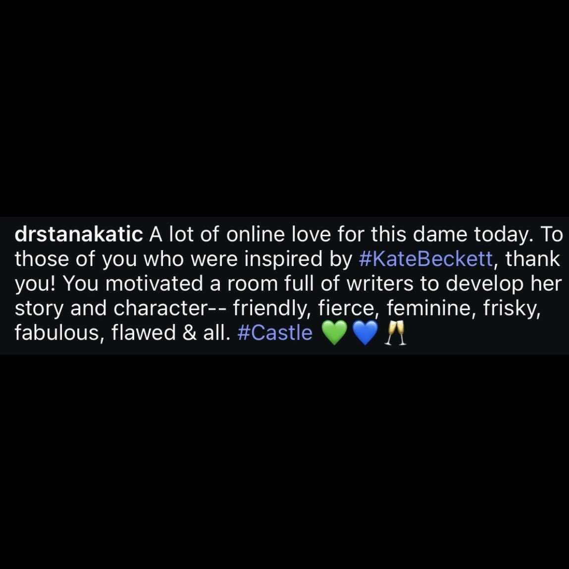 happy may 4th to everyone who celebrates 🤍

i‘ll always be so incredibly grateful for stana katic bringing kate beckett to life &lt;3 my favorite character forever and ever and ever