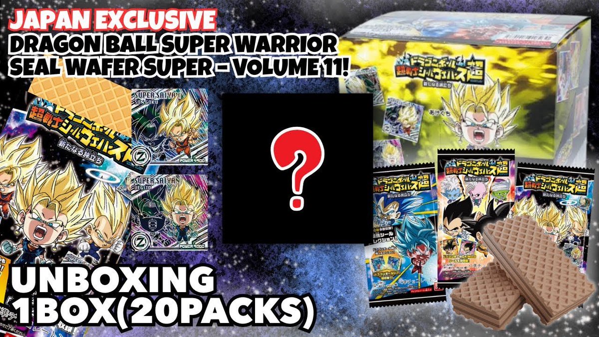 blackstudio_bs's tweet photo. Just opened 20 packs of Bandai’s latest Dragon Ball Super Seal Wafer vol.11 — and STILL no secret rare!?
Check out the insane artwork + every sticker up close.
Full unboxing video is live now!

[https://t.co/nRC6IYGxeM]

#DragonBall #AnimeUnboxing #Bandai #DragonBallSuper https://t.co/rnyweijrRH