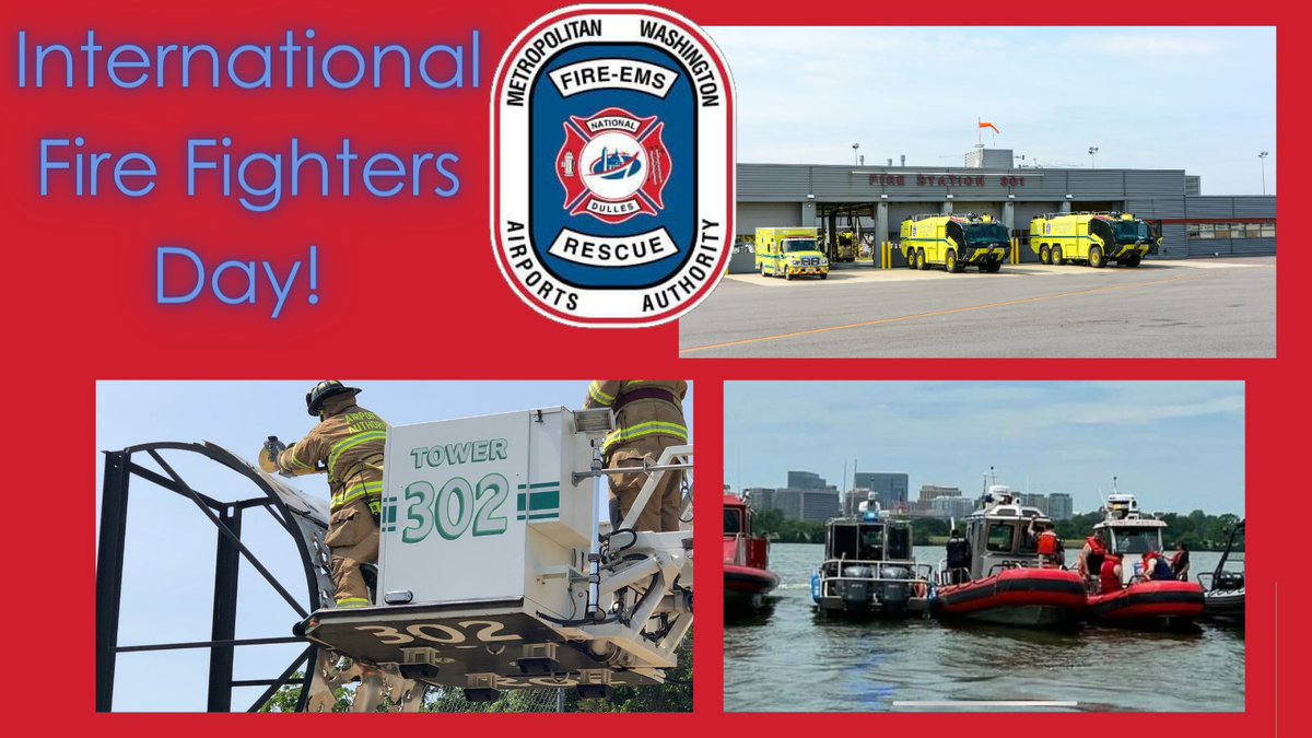 Raising a salute to the brave hearts of MWAA's Fire and Rescue Team this International Fire Fighters Day! Thank you for all you do. 🔥👩‍🚒👨‍🚒 #InternationalFireFightersDay <a href="/MWAAFireRescue/">MWAA Fire, EMS, & ARFF</a> htt