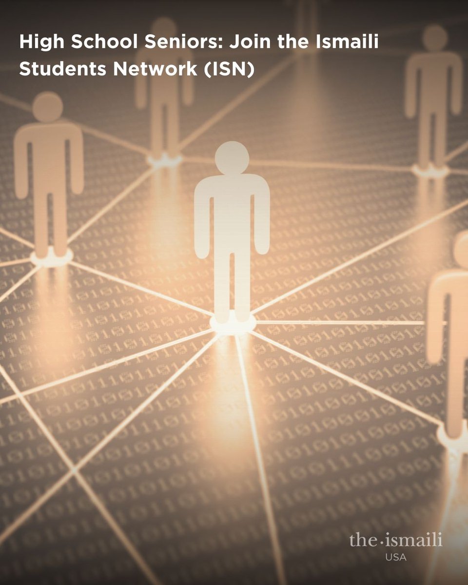 TheIsmailiUSA's tweet image. High school seniors heading to college or trade school: connect with the Ismaili Students Network (ISN)! Meet peers, access resources &amp;amp; stay rooted in the community. Start strong: join.isnusa.org 

#ISN #CollegeBound #IsmailiStudentsNetwork