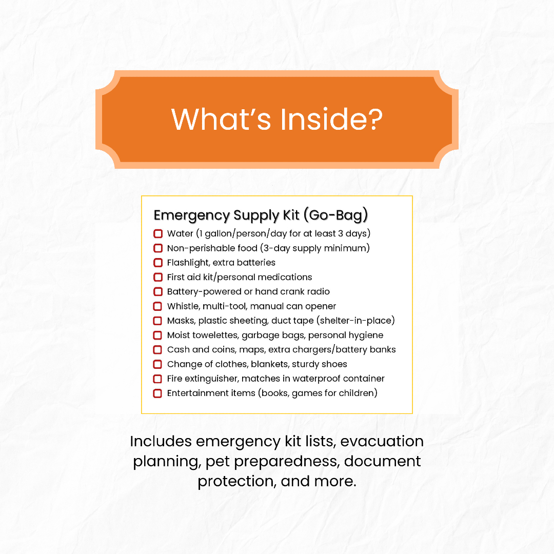 ThatNotaryLife's tweet image. 💼 Help clients stay safe &amp;amp; remember your brand with this customizable Disaster Preparedness Checklist! 📝
✔️ Ideal for notaries, attorneys, insurance agents &amp;amp; more.
🎯 Easy to edit on Canva &amp;amp; share digitally.

Tap the link in bio to get yours! 📲

#NotaryLife #ClientResources