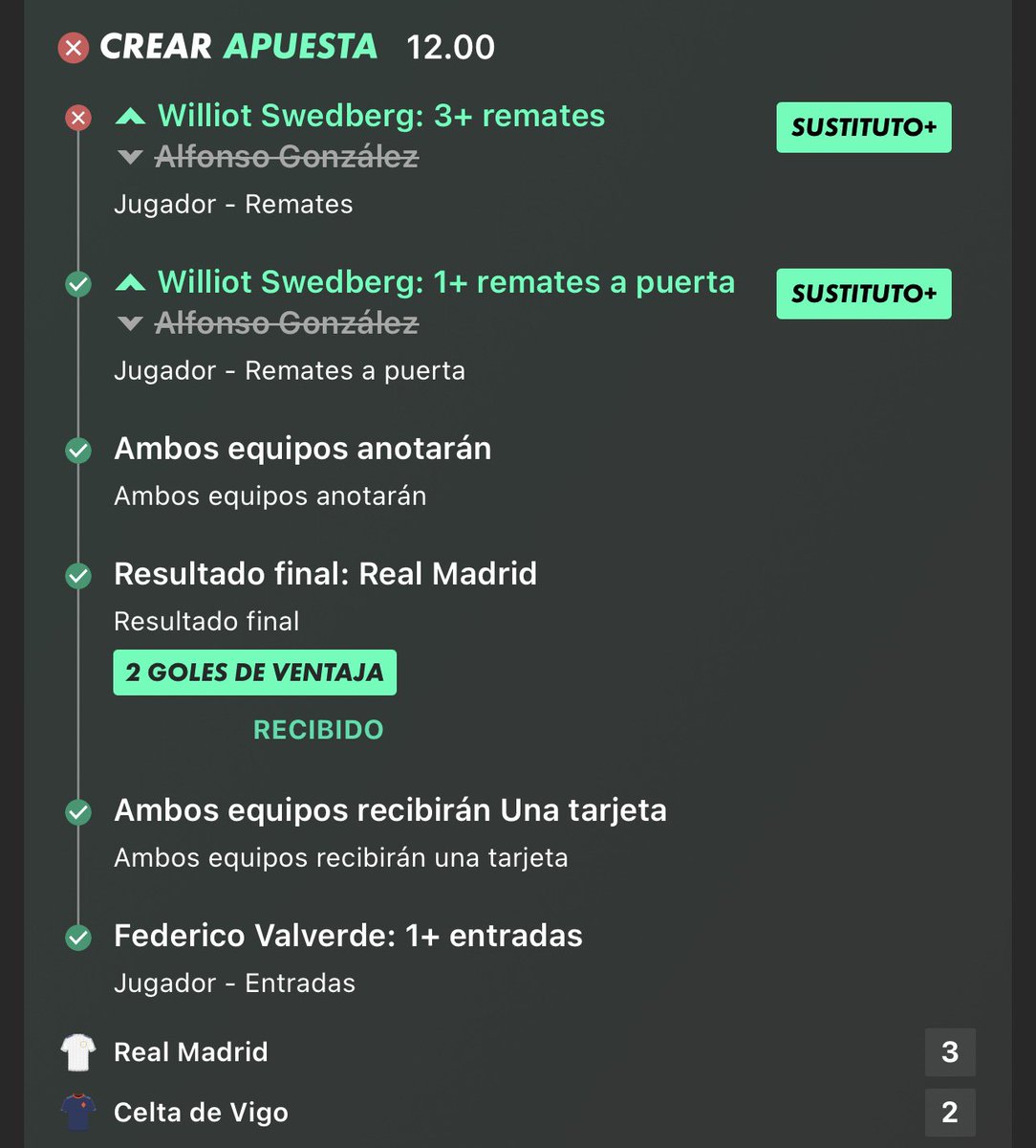 tolo_cod's tweet photo. @reclamatubet @reclamatubet @Picks_Online  
han puesto mal estos dos cambios Alfon ha sido cambiado por Durán no por willot https://t.co/XMbKVVdvfw