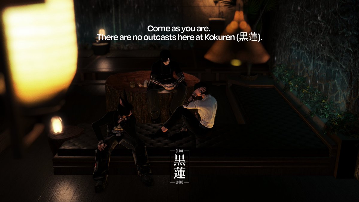 Been in the works for the past week. Come join us at Kokuren next weekend.

Visit blacklotusbar.carrd.co for a sneak peek &lt;3