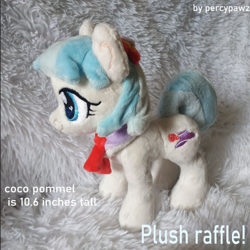 _kezumi_'s tweet photo. Lottery for a plush Сoco Pommel!💙
You can get a free plush pony
How to enter: follow, repost, and write the name of your favorite pony :3
Ends in 4 days (May 8 at 18:00 Moscow time) I will randomly choose a winner
Shipping at my expense https://t.co/OP48hfVmBs