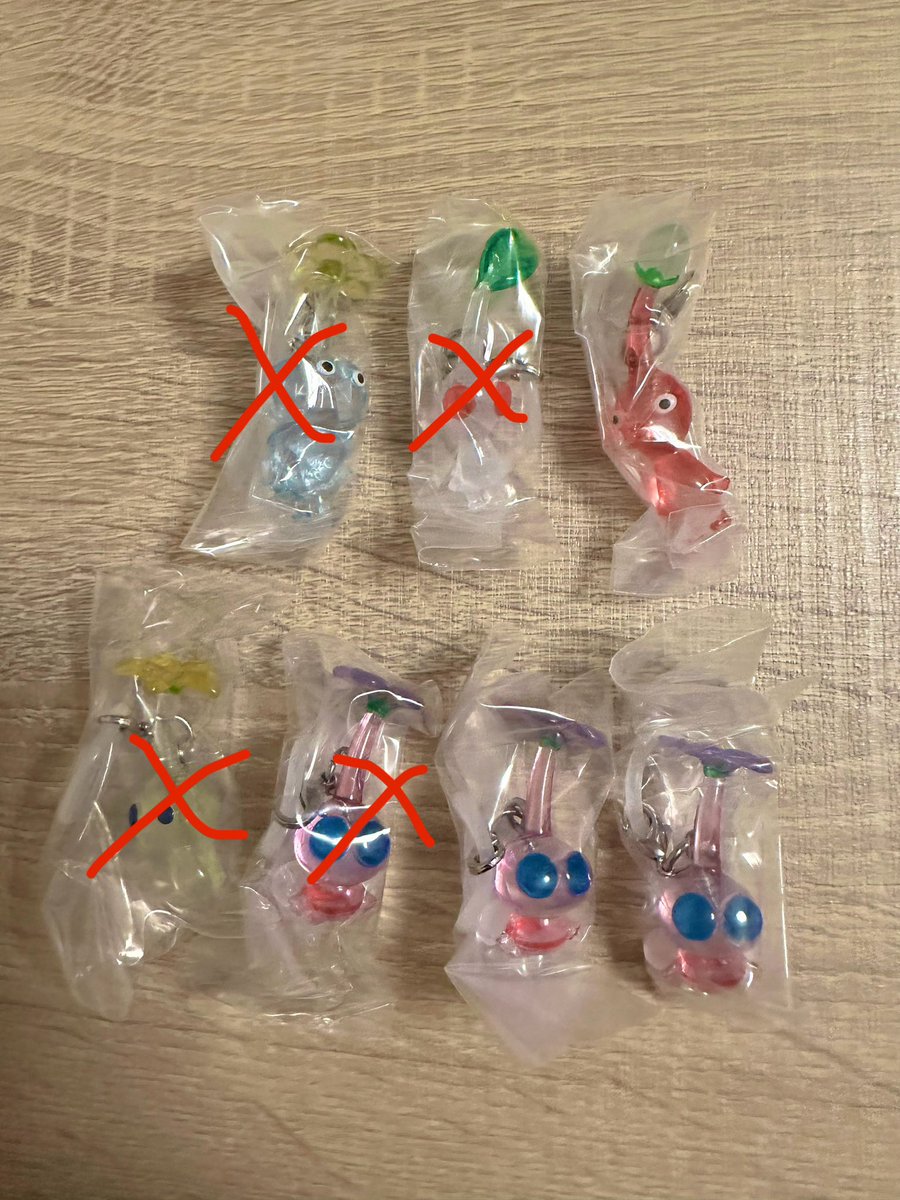 ピクミン めじるしアクセサリー2 ガチャ 

譲→赤、羽×2
求→岩or定価

郵送での交換を希望です！
よろしくお願いします。
#ピクミン