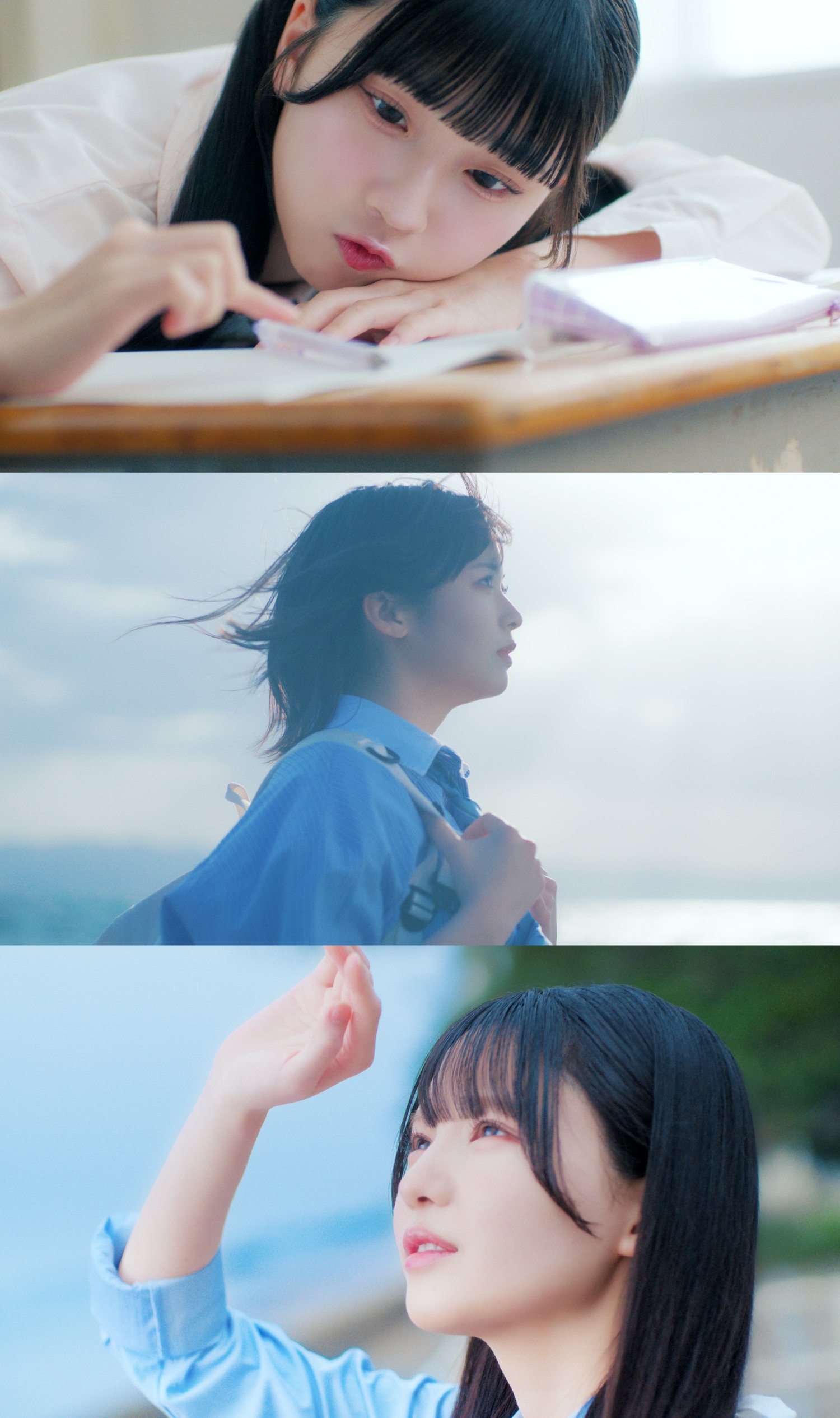 ニアジョイ サイン入りポスター ブルーハワイレモン linemusic ≒JOY（ニアリーイコールジョイ）/ 3rd Single 表題曲『ブルー