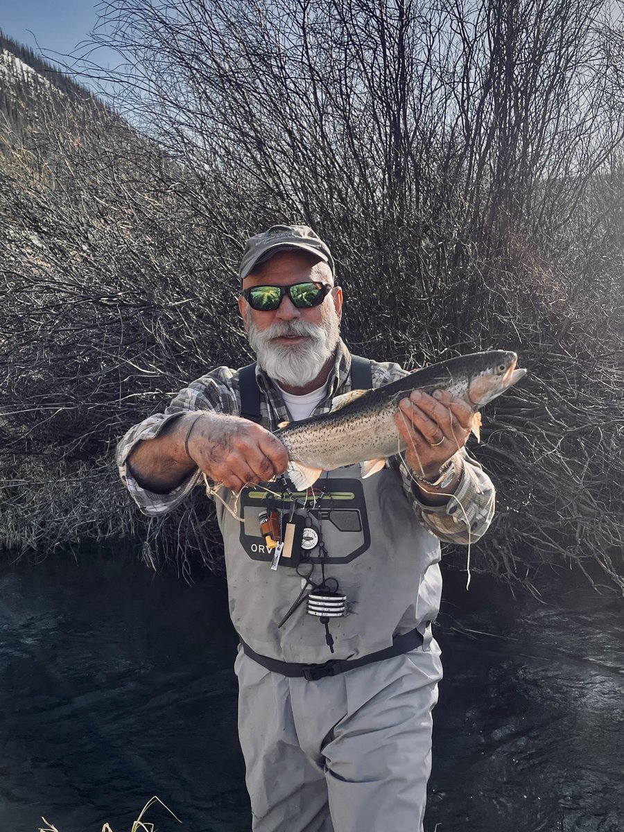 Small stream, big fish!