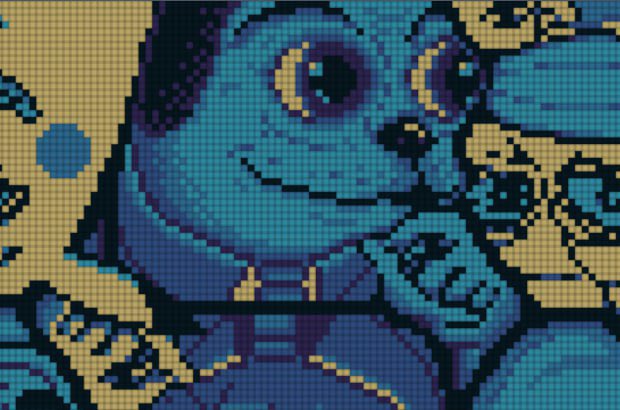 My today's contribution on <a href="/basepaint_xyz/">BasePaint</a> my pugpepe🐶🐸
Happy to drow every day with the best artists from all over the world🤗❤️