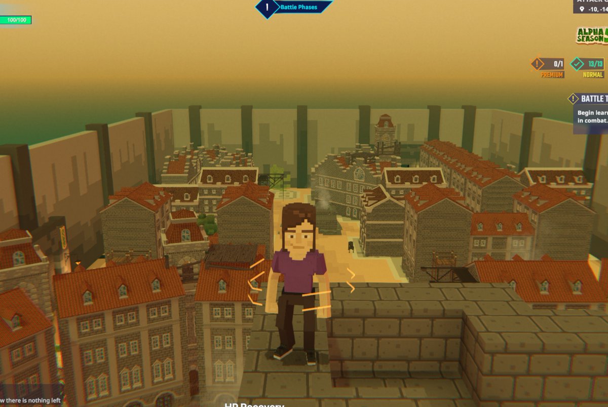 City views of the Trost District in <a href="/TheSandboxGame/">The Sandbox</a>  tsbga.me/TheSandbox #AlphaSeason5