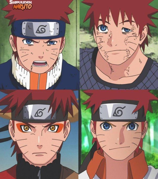 NarutoDaily_'s tweet photo. Naruto with Red Uzumaki Hair https://t.co/4h2dGhI8hs
