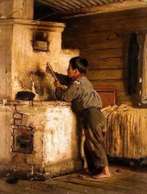 Ilya Effimovitch Repin 
(1844-1930) 
Un niño tocando la balalaika

Iliá Yefímovich Repin
 Fue un destacado pintor y escultor ruso del movimiento artístico de los Itinerantes. Sus obras, enmarcadas en el realismo, contienen a menudo una gran profundidad psicológica y exhiben las