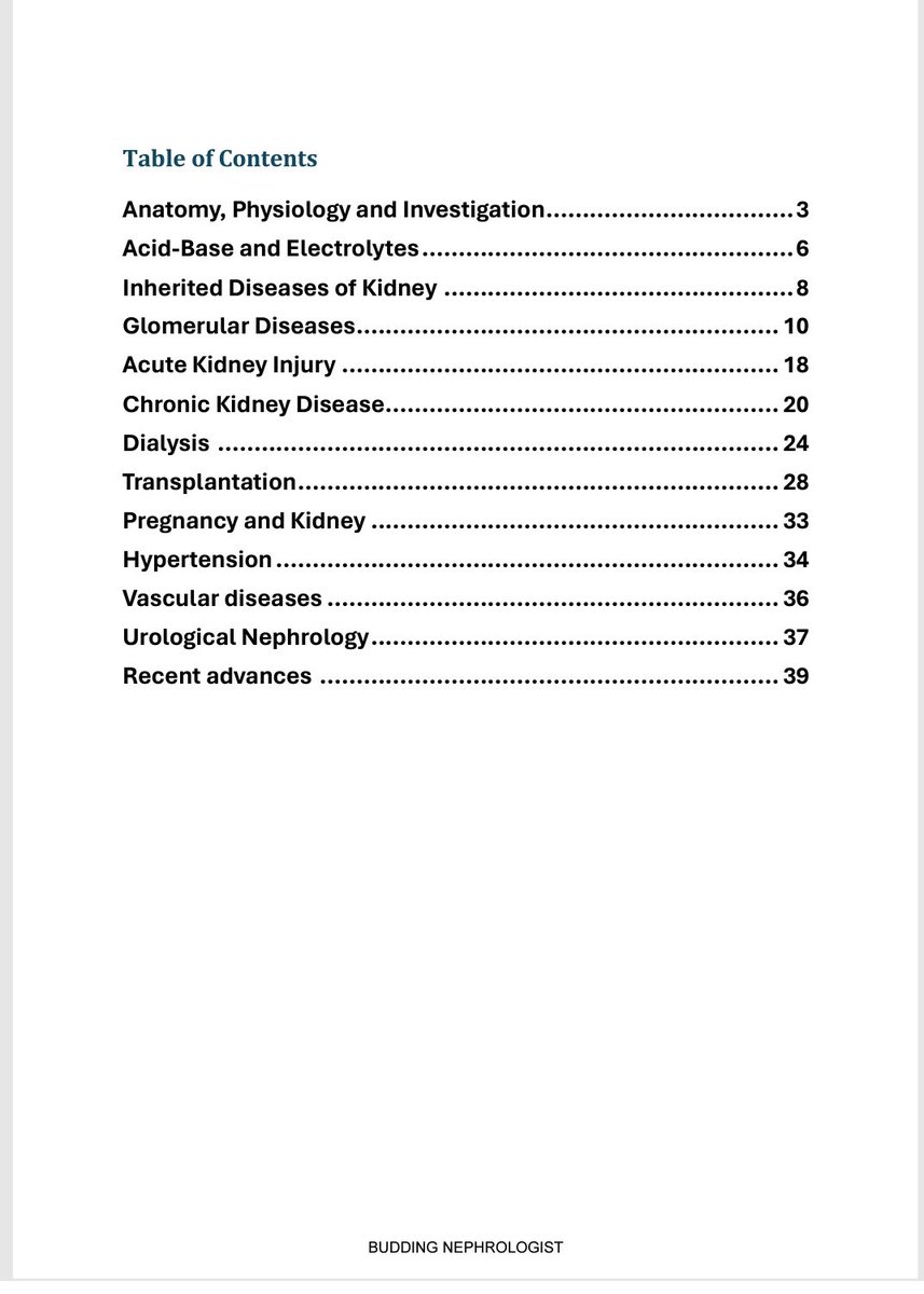 Dr. Hardik Patel 🩺💉 (@hardik4u24) on Twitter photo One big step for DM/DrNB Nephro residents!
We’ve poured our hearts into a comprehensive Q-bank for final exams—born from our own struggle to find compiled Qs.
Special credits-<a href="/namesh217/">Namesh kamat</a>
Feedback@ buddingnephros@gmail.com
#BuddingNephros #Nephrology #Exam One big step for DM/DrNB Nephro residents!
We’ve poured our hearts into a comprehensive Q-bank for final exams—born from our own struggle to find compiled Qs.
Special credits-<a href="/namesh217/">Namesh kamat</a>
Feedback@ buddingnephros@gmail.com
#BuddingNephros #Nephrology #Exam